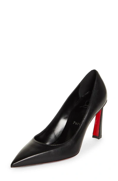 Christian Louboutin Condora 85 Leather Pumps In Black
