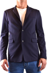 Paolo Pecora Men's Blue Other Materials Outerwear Jacket In Blue