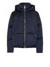 TOMMY HILFIGER SATEEN HOODED DOWN JACKET