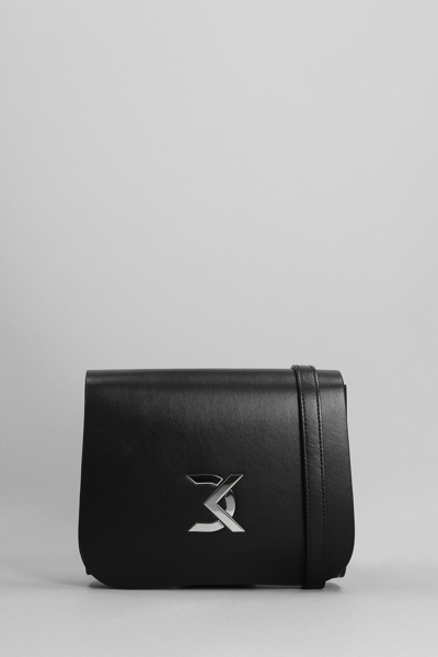 David Koma Shoulder Bag In Black Leather