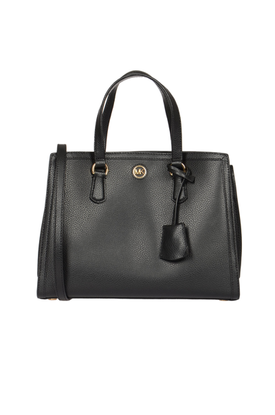 Michael Kors Chantal Shoulder Bag In Black