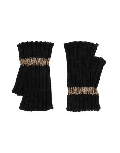 Dolce & Gabbana Kids' Gloves In Black