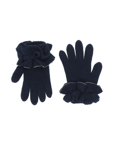 Aletta Kids' Gloves In Dark Blue