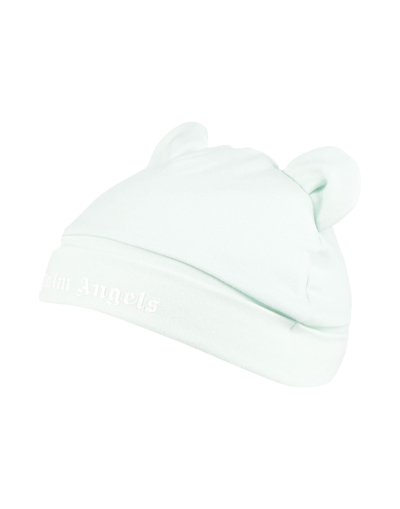 Palm Angels Kids' Hats In Green