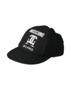 Moschino Hats In Black