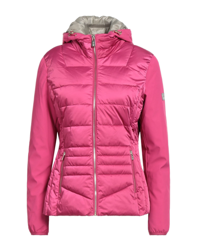 Yes Zee By Essenza Down Jackets In Pink
