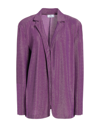Simona-a Overcoats In Purple