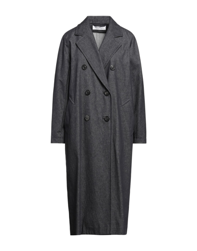 Max Mara Denim Outerwear In Blue