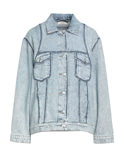 Nina Ricci Denim Outerwear In U4439 Washed-out Den