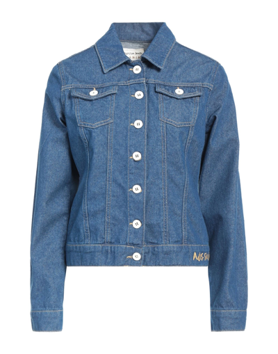 Alessia Santi Denim Outerwear In Blue