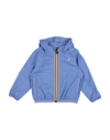 K-way Jackets In Sky Blue