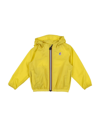 K-way Kids' Jackets In Yellow