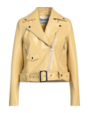 Stand Studio Jackets In Yellow