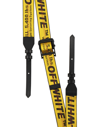 OFF-WHITE OFF-WHITE WOMAN BAG STRAP YELLOW SIZE - SOFT LEATHER, TEXTILE FIBERS