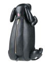 Thom Browne Leather Hector Backpack In Black