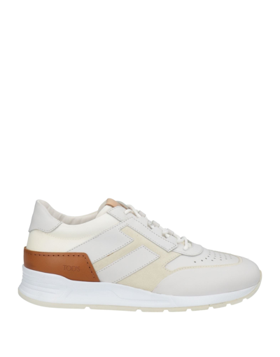 Tod's Sneakers In White