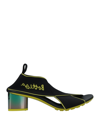 Bottega Veneta Logo Elasticated Sandals In Black