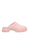 GANNI GANNI WOMAN MULES & CLOGS PINK SIZE 8 RUBBER