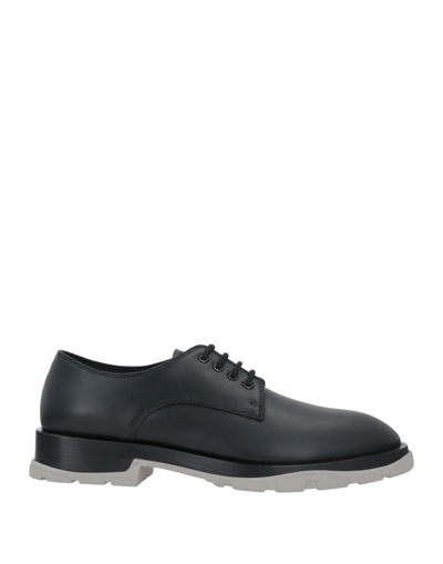 Alexander Mcqueen Lace-up Shoes In Black