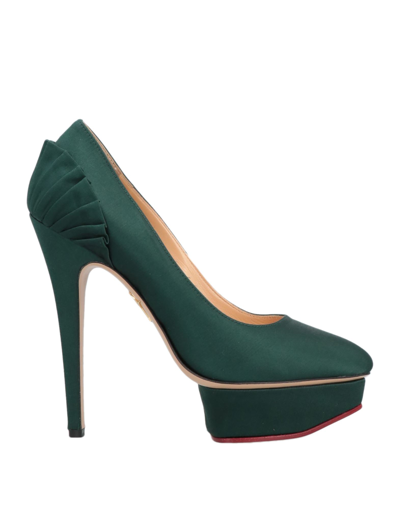 Charlotte Olympia Pumps In Green