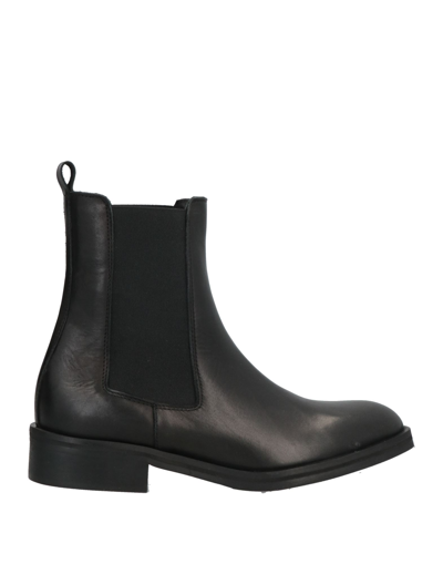 Baldinini Woman Ankle Boots Black Size 8 Calfskin