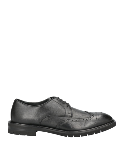 Baldinini Lace-up Shoes In Black