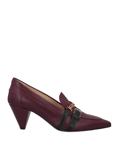 Tod's Loafers In Purple