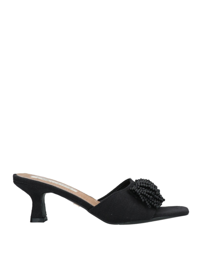 Maria Mare Sandals In Black