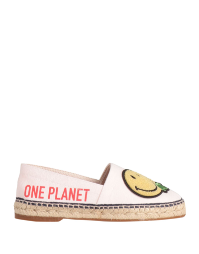Dsquared2 Patch-detail Espadrilles In Pink