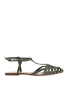 Anna F Ballet Flats In Green