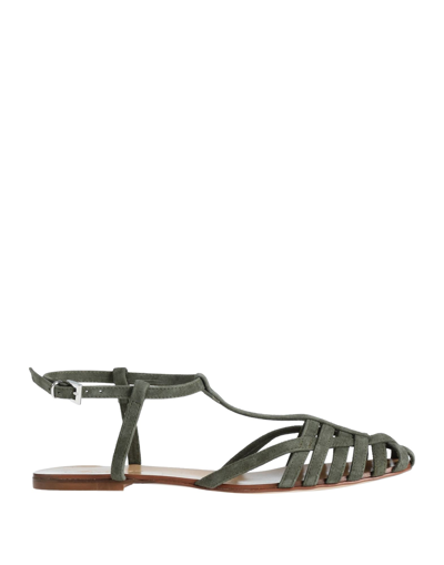 Anna F Ballet Flats In Green