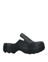 Bottega Veneta Chunky Rubber-sole Slides In Black