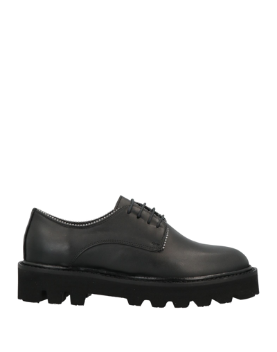 Baldinini Lace-up Shoes In Black