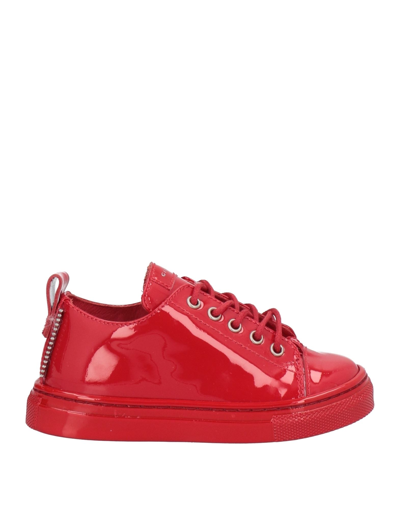 Giuseppe Zanotti Kids' Sneakers In Red