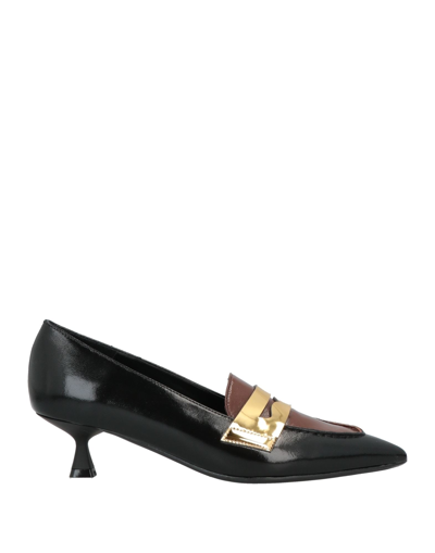 Baldinini Loafers In Black