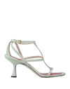 Wandler Julio Sandals In Green