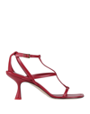 Wandler Sandals In Red