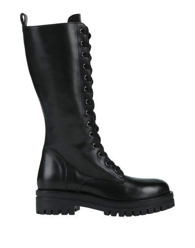 Baldinini Knee Boots In Black