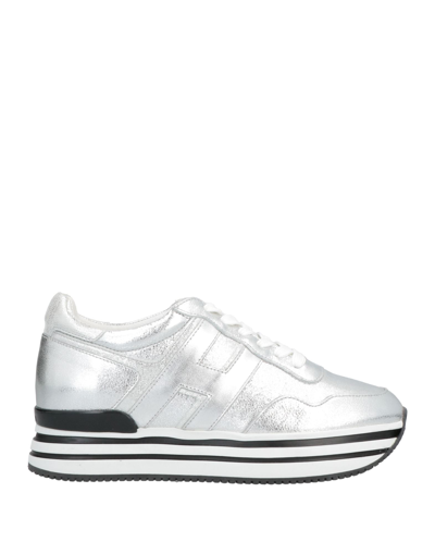Hogan Sneakers In Silver