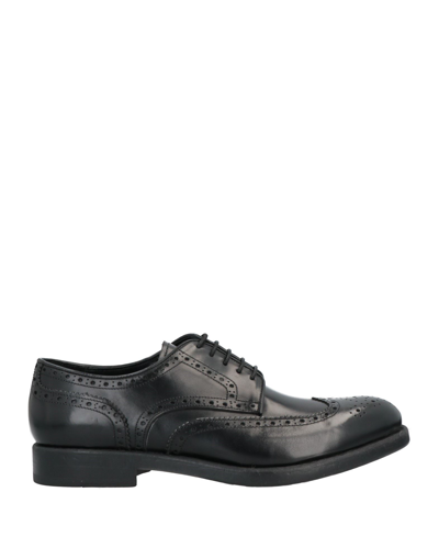 Baldinini Lace-up Shoes In Black