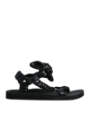 ARIZONA LOVE ARIZONA LOVE WOMAN SANDALS BLACK SIZE 6 LEATHER