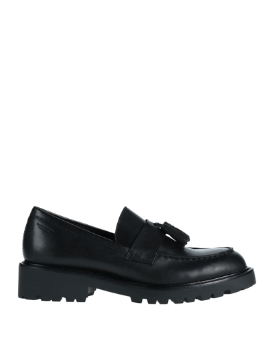 Vagabond Shoemakers Loafers In Black