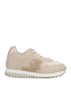 MTNG MTNG WOMAN SNEAKERS BEIGE SIZE 6 TEXTILE FIBERS