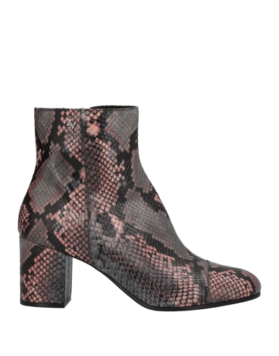 Zadig & Voltaire Ankle Boots In Pink