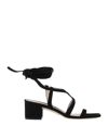 Stuart Weitzman Sandals In Black