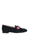 Pollini Loafers In Blue