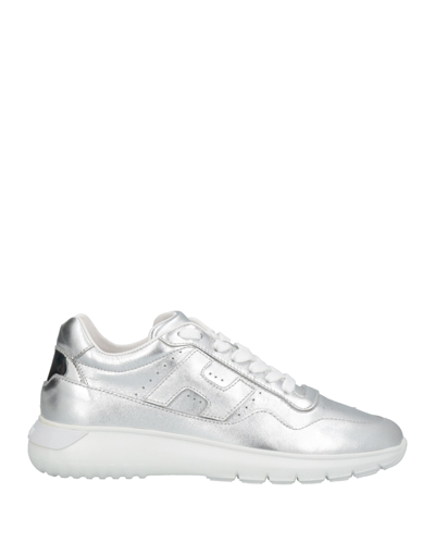 Hogan Sneakers In Silver