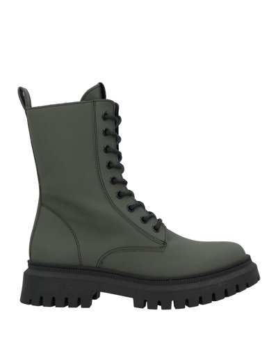 Baldinini Ankle Boots In Green