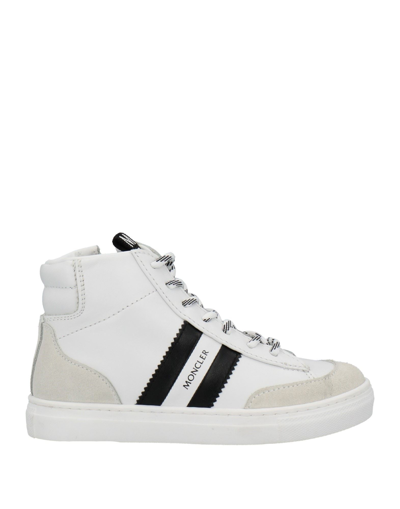 Moncler Kids' Sneakers In White