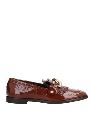 Baldinini Loafers In Brown